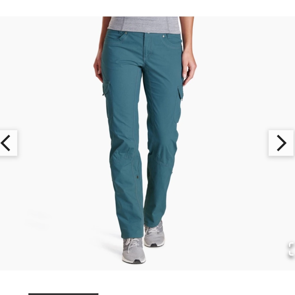 KUHL Splash Roll Up Pant. Size 6. 30” inseam. Deep Harbor